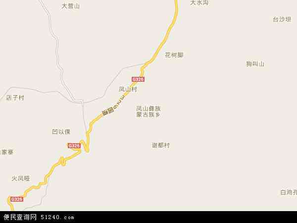 凤山乡地图 - 凤山乡电子地图 - 凤山乡高清地图 - 2024年凤山乡地图