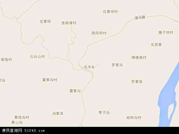 光华乡地图 光华乡电子地图 光华乡高清地图 2021年光华乡地图