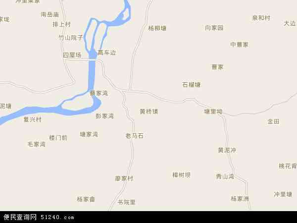 黄桥镇地图 - 黄桥镇电子地图 - 黄桥镇高清地图 - 2024年黄桥镇地图