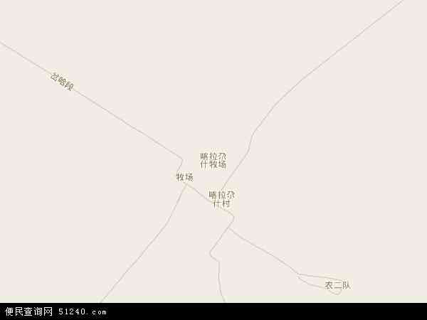 喀拉尕什牧场地图 - 喀拉尕什牧场电子地图 - 喀拉尕什牧场高清地图 - 2024年喀拉尕什牧场地图