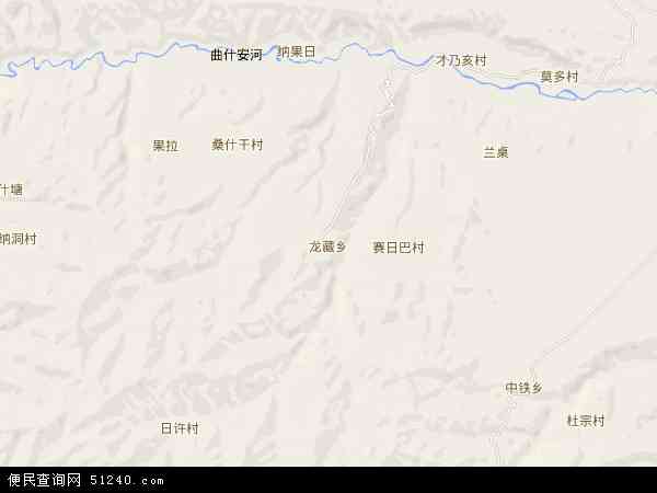 龙藏乡地图 - 龙藏乡电子地图 - 龙藏乡高清地图 - 2024年龙藏乡地图