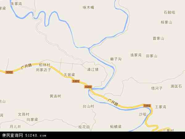 清江镇地图 - 清江镇电子地图 - 清江镇高清地图 - 2024年清江镇地图