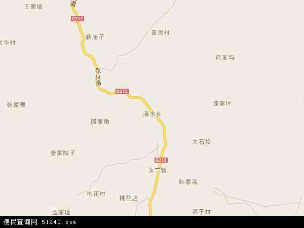 清水乡地图 - 清水乡电子地图 - 清水乡高清地图 - 2024年清水乡地图