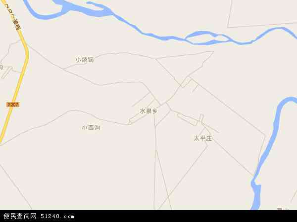 水泉乡地图 - 水泉乡电子地图 - 水泉乡高清地图 - 2024年水泉乡地图