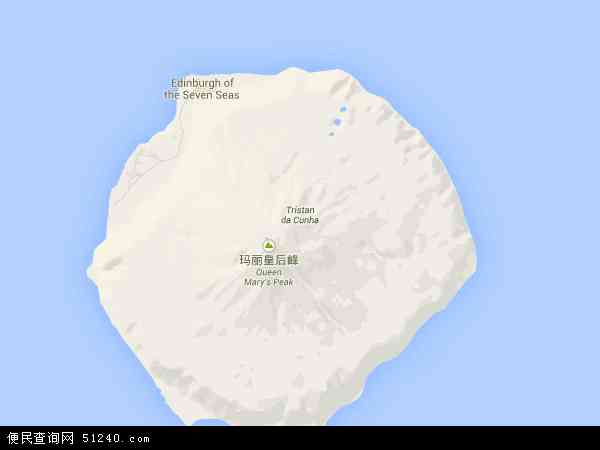 特里斯坦达库尼亚, 圣赫勒拿岛地图 - 特里斯坦达库尼亚, 圣赫勒拿岛电子地图 - 特里斯坦达库尼亚, 圣赫勒拿岛高清地图 - 2024年特里斯坦达库尼亚, 圣赫勒拿岛地图