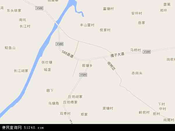 筱塘乡地图 - 筱塘乡电子地图 - 筱塘乡高清地图 - 2024年筱塘乡地图