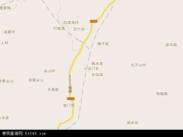 小龙门乡地图 - 小龙门乡电子地图 - 小龙门乡高清地图 - 2024年小龙门乡地图