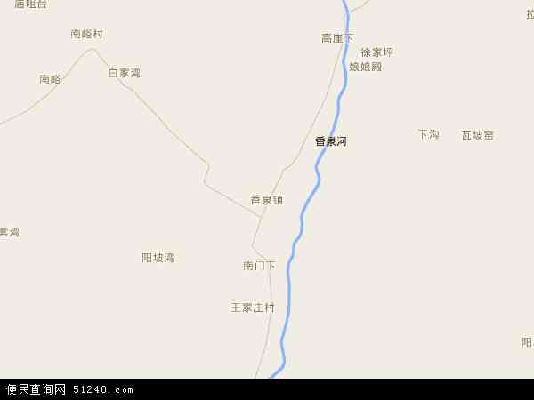 香泉镇地图 - 香泉镇电子地图 - 香泉镇高清地图 - 2024年香泉镇地图