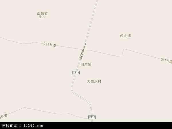 闫庄镇地图 - 闫庄镇电子地图 - 闫庄镇高清地图 - 2024年闫庄镇地图