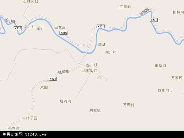 赵川镇地图 - 赵川镇电子地图 - 赵川镇高清地图 - 2024年赵川镇地图