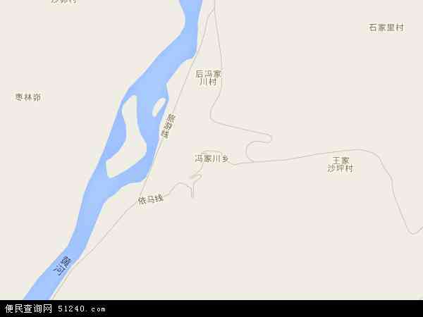 中国 山西省 忻州市 保德县 冯家川乡 冯家川乡卫星地图 本站收录有