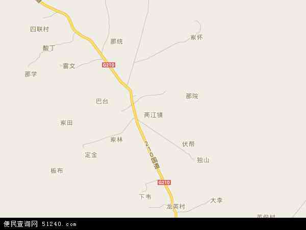 两江镇地图 - 两江镇电子地图 - 两江镇高清地图 - 2024年两江镇地图