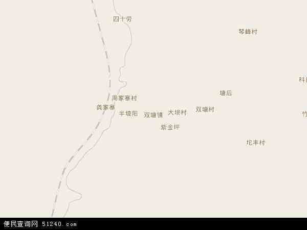 双塘镇地图 - 双塘镇电子地图 - 双塘镇高清地图 - 2024年双塘镇地图