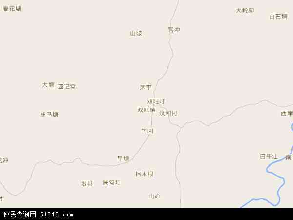 双旺镇地图 - 双旺镇电子地图 - 双旺镇高清地图 - 2024年双旺镇地图
