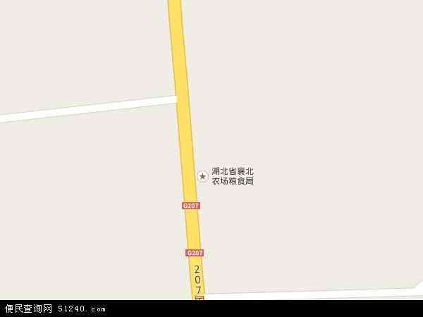 襄北农场地图 - 襄北农场电子地图 - 襄北农场高清地图 - 2024年襄北农场地图