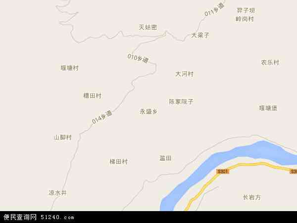 永盛乡地图 - 永盛乡电子地图 - 永盛乡高清地图 - 2024年永盛乡地图
