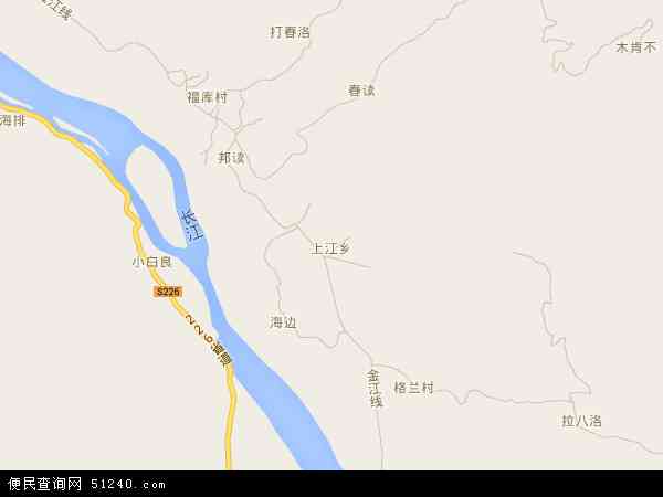 上江乡地图 - 上江乡电子地图 - 上江乡高清地图 - 2024年上江乡地图