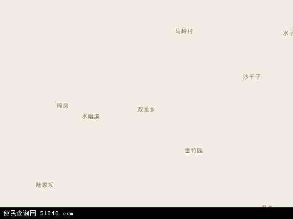 双龙乡地图 - 双龙乡电子地图 - 双龙乡高清地图 - 2024年双龙乡地图