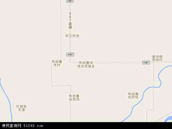布依鲁克塔吉克族乡地图 - 布依鲁克塔吉克族乡电子地图 - 布依鲁克塔吉克族乡高清地图 - 2024年布依鲁克塔吉克族乡地图