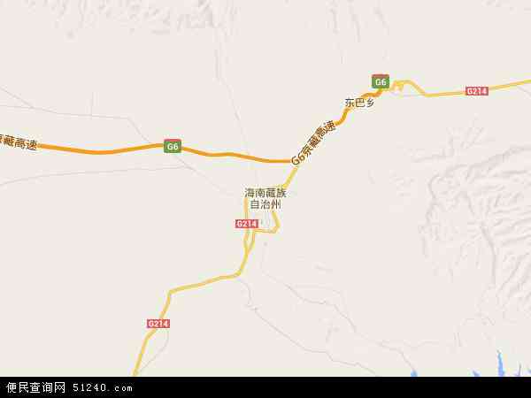 海南藏族自治州地图 - 海南藏族自治州电子地图 - 海南藏族自治州高清地图 - 2024年海南藏族自治州地图