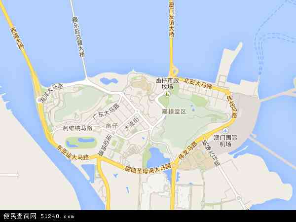 中国 澳门 氹仔 氹仔卫星地图 本站收录有:2021氹仔卫星地图高清版