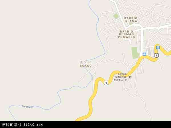博阿科地图 - 博阿科电子地图 - 博阿科高清地图 - 2024年博阿科地图