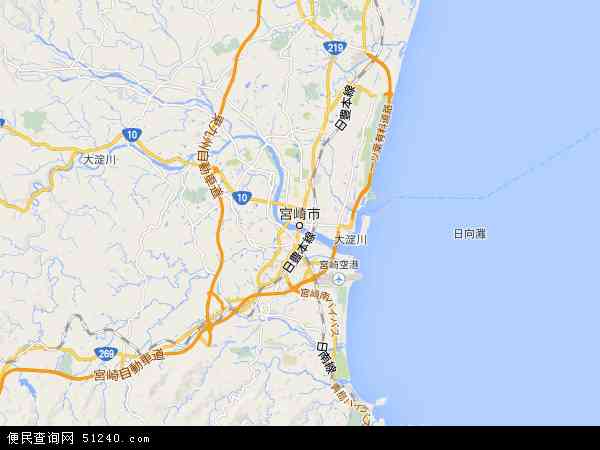 宫崎地图 - 宫崎电子地图 - 宫崎高清地图 - 2024年宫崎地图