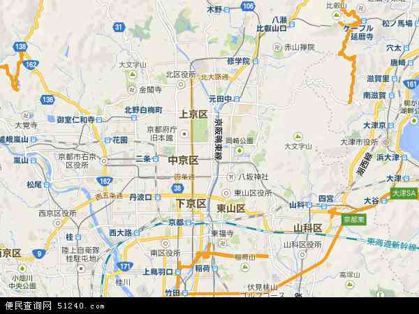 京都地图 - 京都电子地图 - 京都高清地图 - 2024年京都地图