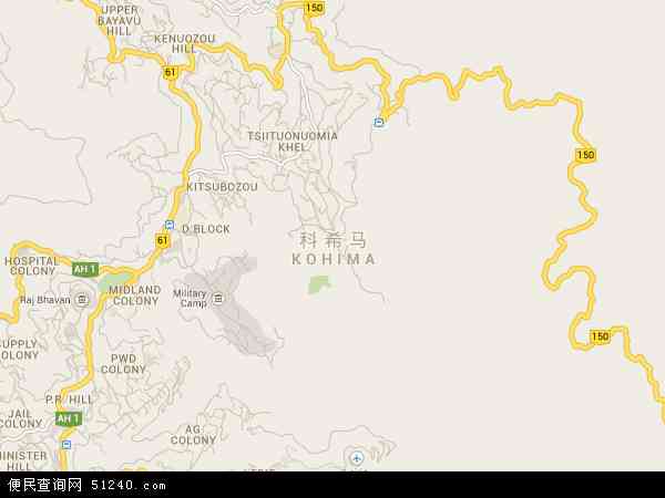 科希马地图 - 科希马电子地图 - 科希马高清地图 - 2024年科希马地图