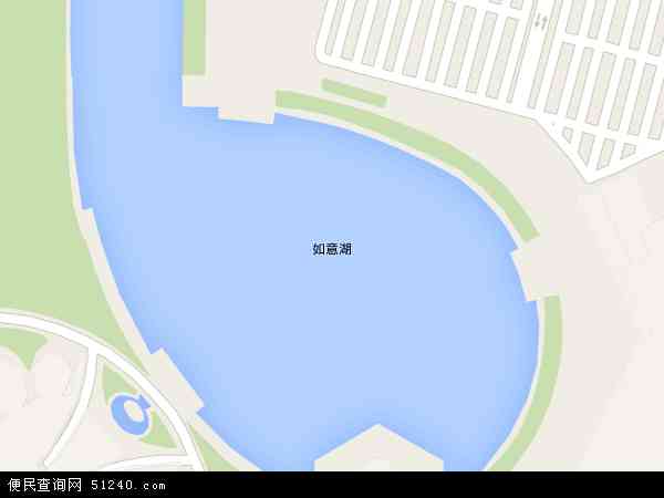 如意湖地图 - 如意湖电子地图 - 如意湖高清地图 - 2024年如意湖地图