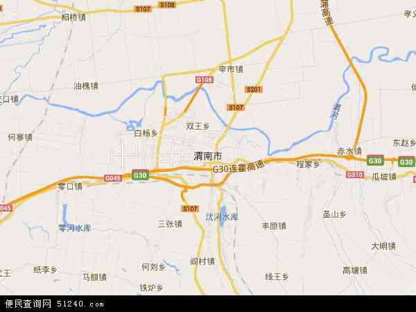 渭南市地图 - 渭南市电子地图 - 渭南市高清地图 - 2024年渭南市地图