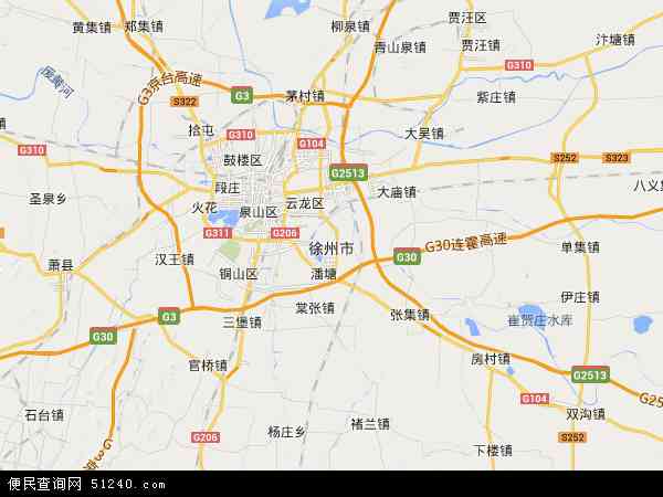 徐州市地图 - 徐州市电子地图 - 徐州市高清地图 - 2022年徐州市地图