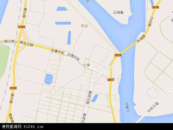 北塘地图 - 北塘电子地图 - 北塘高清地图 - 2024年北塘地图