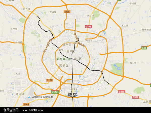 成都市地图 成都市电子地图 成都市高清地图 2021年成都市地图