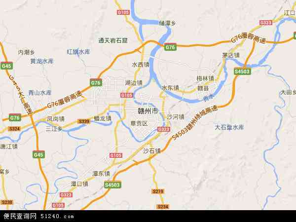 赣州市地图 - 赣州市电子地图 - 赣州市高清地图 - 2024年赣州市地图