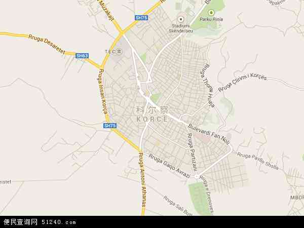 科尔察地图 - 科尔察电子地图 - 科尔察高清地图 - 2024年科尔察地图