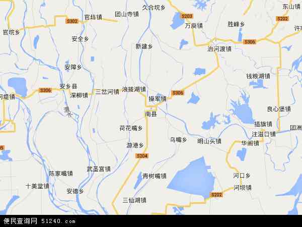 南县地图 - 南县电子地图 - 南县高清地图 - 2024年南县地图