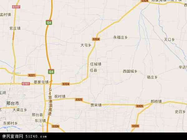 任县地图 - 任县电子地图 - 任县高清地图 - 2024年任县地图