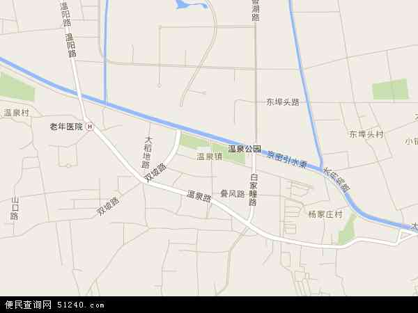 温泉地图 - 温泉电子地图 - 温泉高清地图 - 2024年温泉地图
