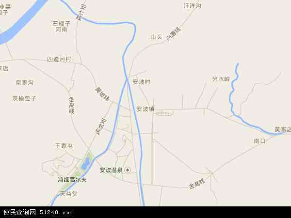 安波镇地图 - 安波镇电子地图 - 安波镇高清地图 - 2024年安波镇地图