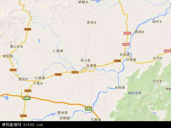 安义县地图 - 安义县电子地图 - 安义县高清地图 - 2024年安义县地图