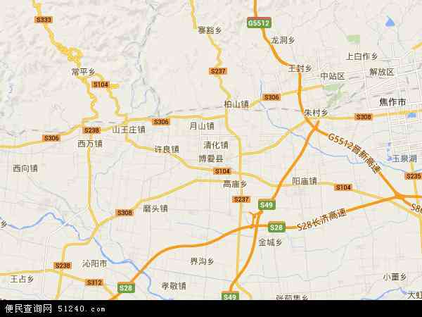 博爱县地图 - 博爱县电子地图 - 博爱县高清地图 - 2024年博爱县地图