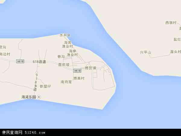 博贺镇地图 - 博贺镇电子地图 - 博贺镇高清地图 - 2024年博贺镇地图