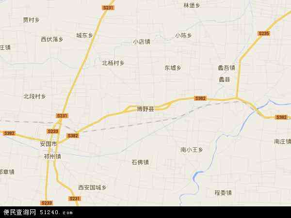 博野县地图 - 博野县电子地图 - 博野县高清地图 - 2024年博野县地图