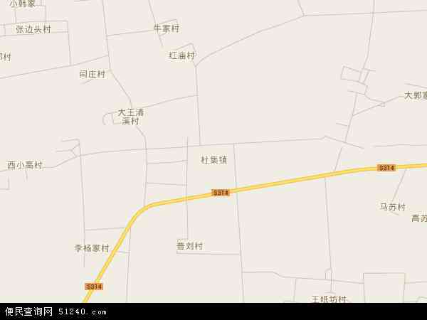 杜集镇地图 - 杜集镇电子地图 - 杜集镇高清地图 - 2024年杜集镇地图