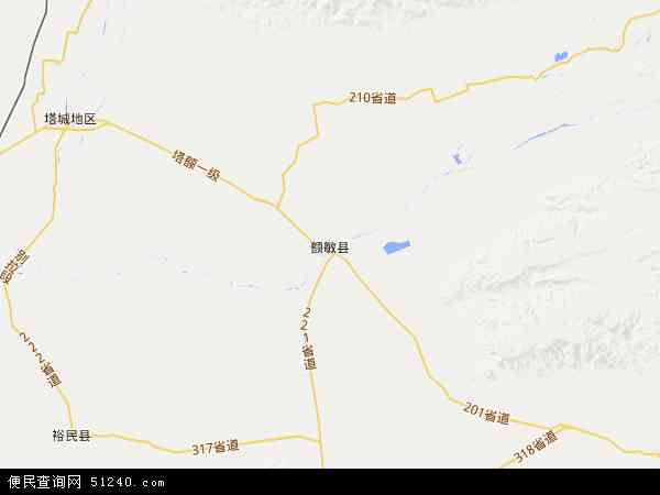 额敏县地图 - 额敏县电子地图 - 额敏县高清地图 - 2024年额敏县地图