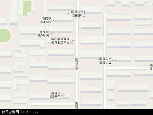 福华街地图 - 福华街电子地图 - 福华街高清地图 - 2024年福华街地图