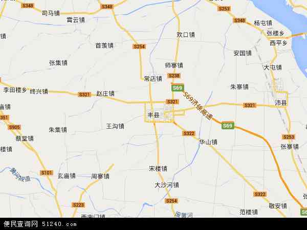 丰县地图 - 丰县电子地图 - 丰县高清地图 - 2024年丰县地图