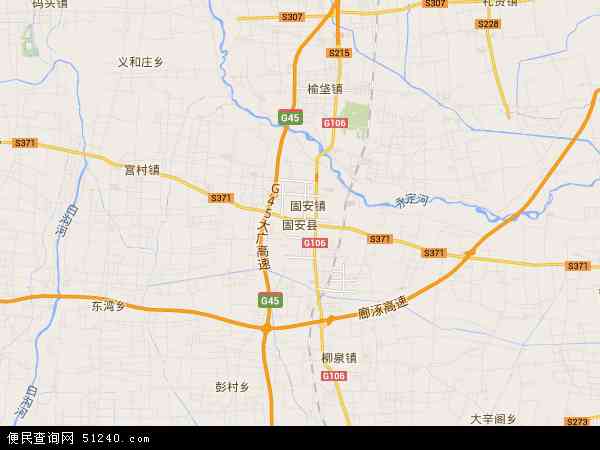  河北省 廊坊市 固安县固安县地图 本站收录有:2021固安县