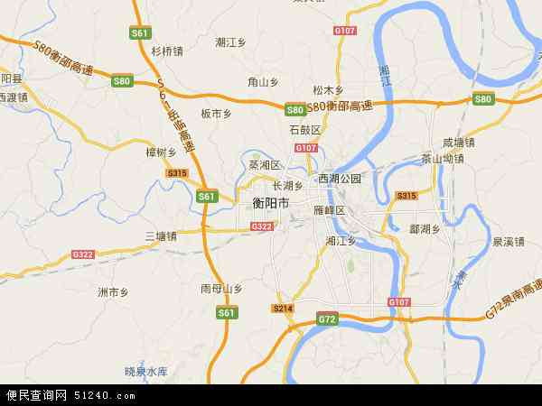 衡阳市地图 - 衡阳市电子地图 - 衡阳市高清地图 - 2024年衡阳市地图